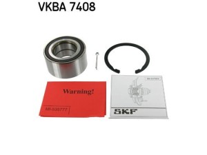 VKBA 7408 (SKF) Підшипник маточини передньої комплектPeugeot 4008 12-17 Mitsubishi Lancer X 07- Citroen C4 AirCross 12-17