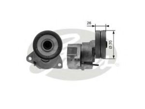 T38154 (GATES) Натяжитель ремняChevrolet Captiva 06-11 Chevrolet Lacetti 04-13 Daewoo Nubira 03-05