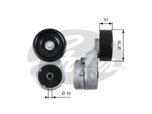 T39210 (GATES) Натяжитель ремняHyundai Solaris 11-17 Hyundai Accent 10-18 Kia Rio 11-17