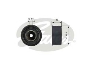 T42076 (GATES) Ролик ГРМ обвіднийOpel Vectra B 95-02 Opel Combo C 01-11 Opel Astra G 98-05