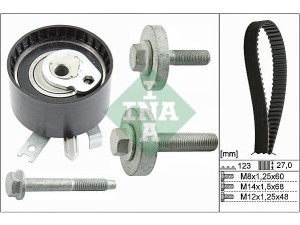 530 0197 10 (INA) Ремінь ГРМ комплектRenault Megane III 09-16 Nissan Qashqai 07-14 Suzuki Jimny 98-18