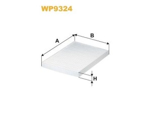 WP9324 (WIX FILTERS) Фільтр салонуKia Ceed 12-19 Kia Ceed 07-12