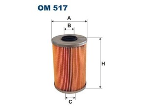 OM517 (FILTRON) Фильтр масляныйBMW 7 E32 86-94