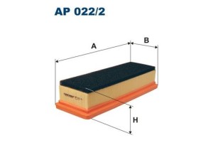 AP022/2 (FILTRON) Фільтр повітрянийFord Ka 08-16 Fiat Doblo 00-09 Alfa Romeo MiTo 08-18