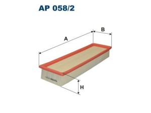 AP058/2 (FILTRON) Фільтр повітрянийPeugeot 206 98-12 Peugeot 307 01-11 Citroen C4 04-11