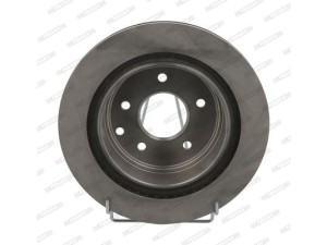 DDF1579 (FERODO) Диск гальмівний заднійToyota Alphard 08-15 Renault Koleos 08-16 Nissan Qashqai 07-14