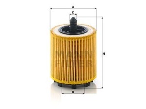 HU69/2X (MANN-FILTER) Фільтр маслянийFiat Croma 05-10 Opel Astra G 98-05 Chevrolet Captiva 11-19