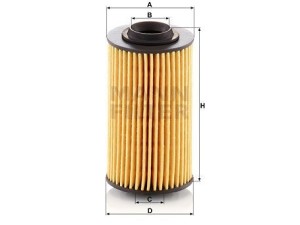 HU69/3X (MANN-FILTER) Фільтр маслянийOpel Vectra C 02-08 Cadillac SRX 09-16 Alfa Romeo 159 05-11