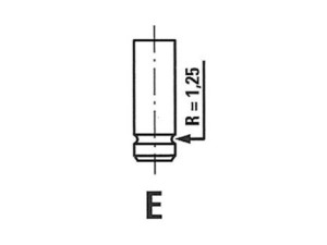 R4974/R (FRECCIA) Клапан выпускнойRenault Megane III 09-16 Mitsubishi Space Star 98-12 Opel Movano A 98-10