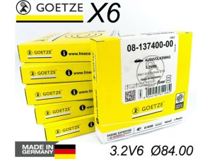 08-137400-00 (GOETZE) Кільця поршневіVW Golf V 03-09 Audi A3 03-12 Porsche Cayenne 02-10