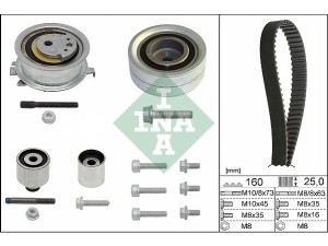 530055010 (INA) Комплект ГРМVW Passat B7 10-15 Audi A6 11-18 Skoda Octavia A5 04-13