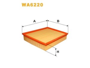 WA6220 (WIX FILTERS) Фільтр повітряний