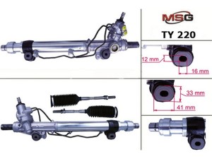 TY220 (MSG) Рульова рейка з ГПК