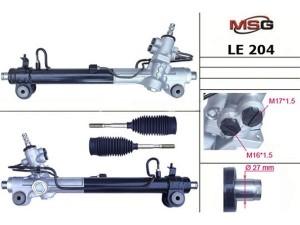 LE204 (MSG) Рулевая рейка с ГУР