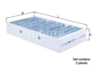 LAK878/S (KNECHT) Фильтр салонаMercedes-Benz GL X166 12-16 Mercedes-Benz ML W166 11-15 Mercedes-Benz GLS X166 16-19