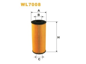 WL7008 (WIX FILTERS) Фильтр масляныйVW Crafter 06-16 Audi A4 04-08 Skoda Superb 01-08