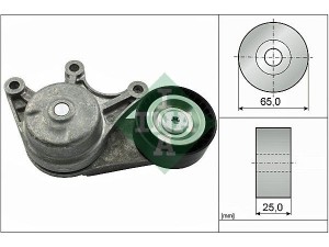 534053510 (INA) Натягувач ременя полікліновогоBMW X5 F15 13-18 BMW X3 F25 10-17 BMW 5 F10-18 10-17