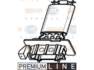 9ML 351 332-371 (HELLA) Резистор пічки з кондиціонеромVW Passat B7 10-15 Audi A3 03-12 Skoda Octavia A5 04-13