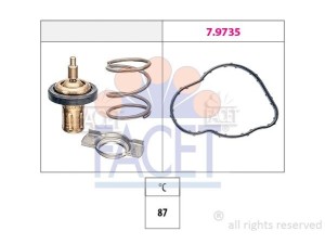 7.8930 (FACET) ТермостатRenault Megane III 09-16 Mercedes-Benz A-Class W176 12-18 Nissan Juke 10-19