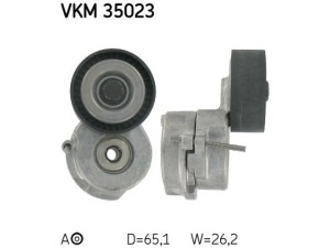 VKM 35023 (SKF) Натягувач ременя полікліновогоFiat Fiorino 07- Opel Agila A 00-07 Suzuki Swift 04-10