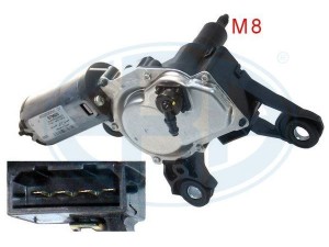 460160 (ERA) Моторчик склоочисника задній 4 пінаAudi Q5 08-16 Audi A4 07-15 Audi A4 04-08