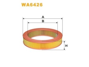 WA6426 (WIX FILTERS) Фильтр воздушный