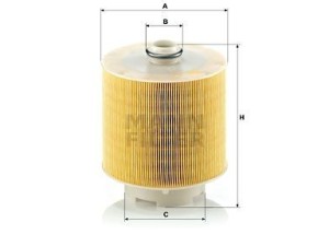 C17137/1X (MANN-FILTER) Фильтр воздушныйAudi A6 04-11