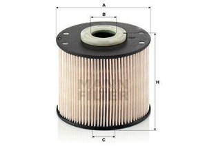 PU927X (MANN-FILTER) Фільтр паливний вставкаToyota ProAce 13-16 Ford Focus III 11-18 Peugeot Expert 07-16