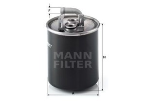 WK842/17 (MANN-FILTER) Фильтр топливныйMercedes-Benz A-Class W168 97-04 Mercedes-Benz Vaneo 01-05