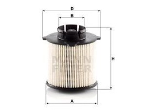 PU9001X (MANN-FILTER) Фільтр паливнийOpel Astra J 10-15 Chevrolet Cruze 09-17 Cadillac BLS 05-09