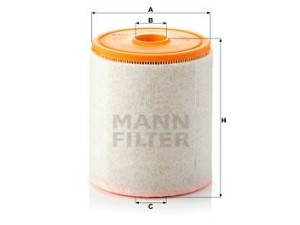 C16005 (MANN-FILTER) Фильтр воздушныйAudi A7 10-18 Audi A6 11-18