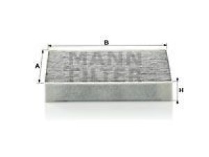 CUK2030 (MANN-FILTER) Фільтр салону вугільнийJaguar XJ 09-19 Jaguar XF 08-15