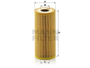 HU615/3X (MANN-FILTER) Фільтр маслянийMercedes-Benz A-Class W169 04-12 Mercedes-Benz Vaneo 01-05 Mercedes-Benz B-Class W245 05-11