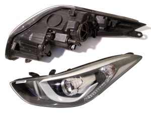 921013X210 (HYUNDAI) Фара ліва механічний коректор 14-Hyundai Avante MD 10-15 Hyundai Elantra MD 11-16