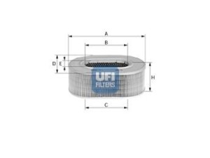 27.109.00 (UFI) Фильтр воздушный