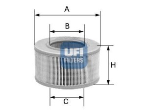 27.176.00 (UFI) Фільтр повітряний