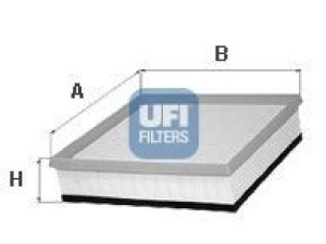 30.003.00 (UFI) Фільтр повітрянийBMW 5 E39 97-04