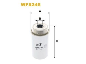 WF8246 (WIX FILTERS) Фільтр паливнийFord Transit 00-06 Ford Transit 06-14