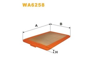 WA6258 (WIX FILTERS) Фільтр повітряний