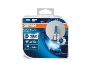 64212 CBI DUOBOX (OSRAM) Лампа фари галогенна протитуманна комплект 12V 35W H8 +20% 4200КRenault Megane III 09-16 Hyundai IX35 13-15 Ford Focus III 11-18