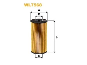 WL7568 (WIX FILTERS) Фільтр маслянийRenault Trafic 14- Fiat Talento 16-21 Mercedes-Benz B-Class W247 19-