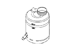 OP304OUTANK (TRW) Бачок насоса ЭГУРOpel Vectra C 02-08 Opel Signum 03-08 SAAB 9-3 02-11