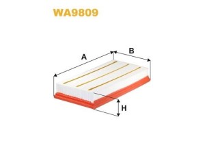 WA9809 (WIX FILTERS) Фільтр повітрянийRange Rover Sport 13-22 Range Rover 02-12 Range Rover 13-22