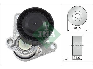 534055210 (INA) Натягувач ременя поліклінового в зборіVW Golf VI 09-14 Audi A6 11-18 Skoda Octavia A7 13-19