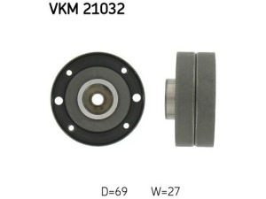 VKM 21032 (SKF) Ролик ГРМ натяжнийAudi 80 78-86 Audi 100 82-91