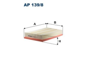 AP139/8 (FILTRON) Фільтр повітрянийVW Tiguan 16- Audi A3 12-22 Skoda Kodiaq 17-