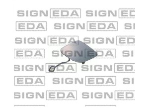 PBZ99177CA (SIGNEDA) Заглушка бампера переднього буксирувального гакаMercedes-Benz GLC C253 15-22