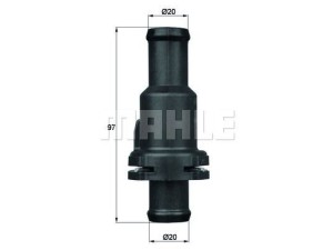 TH 5 75 (MAHLE) ТермостатVW Passat B7 10-15 Audi Q3 11-18 Skoda Superb 08-15