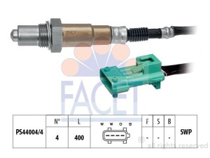 10.8068 (FACET) Лямбда зондFiat Fiorino 07- Peugeot Bipper 08-17 Citroen Nemo 08-17