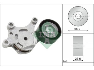 534 0075 20 (INA) Натягувач ременя поліклінового в зборіPeugeot Partner 08- Ford Focus III 11-18 Mitsubishi ASX 10-23